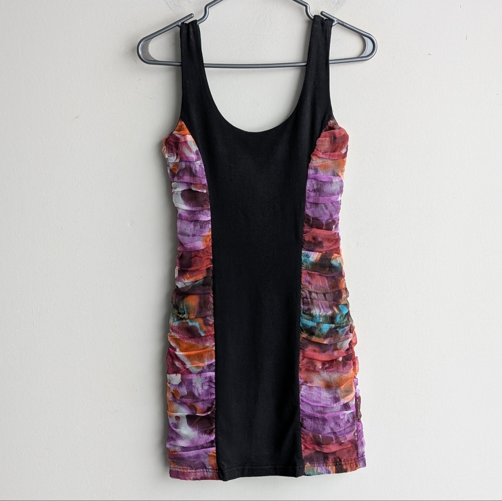 Minkpink Sleeveless Multicolour Bodycon Mini Dress